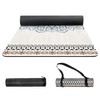 nuveti Yoga Mat Print Extra Thick TPE Non Slip Fitness