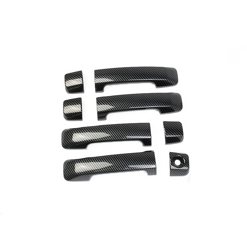 Korlot Exterior Side Door Handles Cover Trim Accessories for 2014-2021