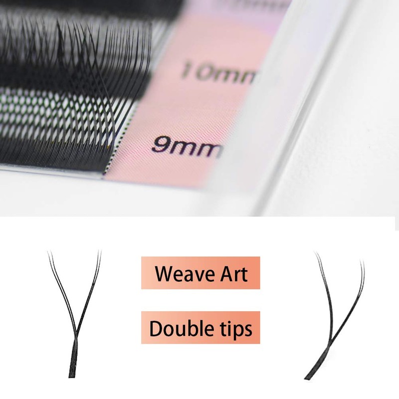 NAGARAKU Eyelash Extension 4D Cross YY Shape Volume Eyelashes Prefabricated