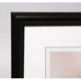 IDEAL TREND HR-22 Picture Frame Wooden Frame Square Photo Frame Collage Wall Decoration Poster Colour: Black Format: 30 x 30 cm