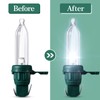 60 Pcs Christmas LED Replacement Bulb Mini Wide Angle LED