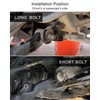 Lower Control Arm Cam Bolts Kit Fit for Toyota Tacoma