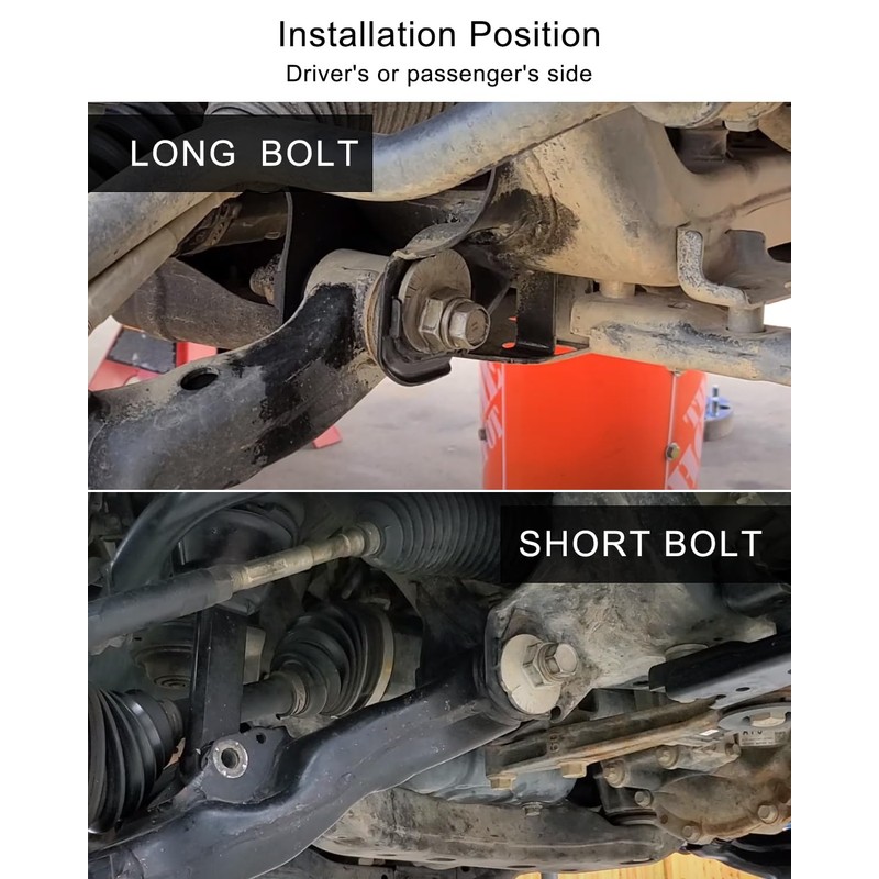 Lower Control Arm Cam Bolts Kit Fit for Toyota Tacoma