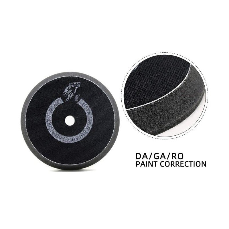 AnViele North Wolf Tapered Urethane Polishing Pads (2 Black)