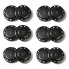 Magnetic Buttons,6 Pairs 26 mm Magnetic Press Studs for Sewing,Magnetic