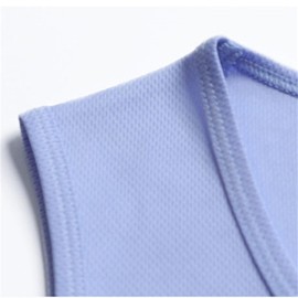 Sports Tops For Women UK Activewear Sleeveless Tops Crew Neck Athletic Vest Running Top Womens Gym Vests Workout Clothing Summer Tank Loose Fit Yoga Shirts (Purple,S)