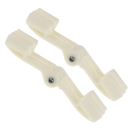 OHPHCALL 2pcs Sturdy Bed Canopy Fixing Clips Easy to Use Small Net Retainers for Reliable Stability and Secure Hold Durable Plastic Bed Netting Stabilizers for Home Use