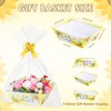 AFOROEOA 10PACK Sunshine Baskets for Gifts Empty, 10x12” Sunshine Baskets
