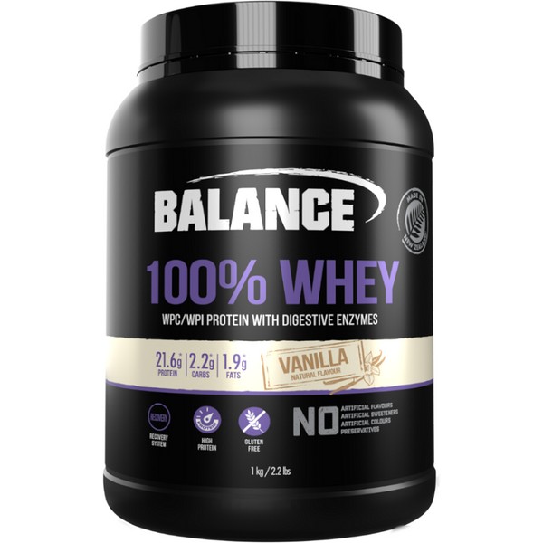 Balance 100% Whey Protein Vanilla 1kg