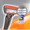 BIC Comfort 3 Hybrid Men's Disposable Razor, 3 Blades, 12