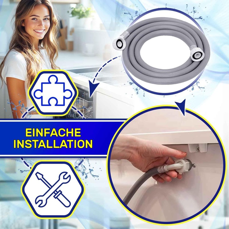 Inlet Hose Washing Machine and Dishwasher 3 m 25°C from