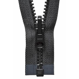 YKK Reversible Zip No. 580 Black, Length 66 cm