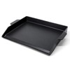 Criditpid Universal Large Cast Iron Cooking Griddle with Extra High