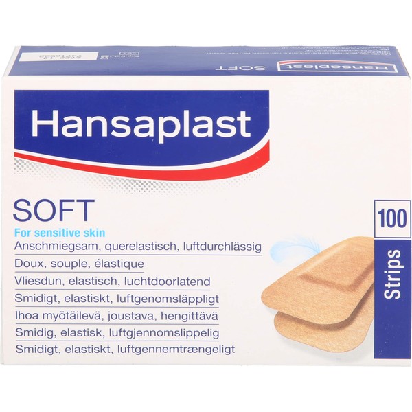 Hansaplast Soft Strips 3.0 x 7.2 cm