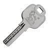 Löwen Sicherheit 2x Knob Cylinder KD 60 mm 30/30 Keyed