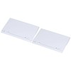 2pcs Skimmer Assembly Plastic Replacement Swimming Pool Gate Weir Baffle