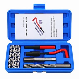 BestsQ Pack of 14 Thread Repair Kit Drill Helicoil Repair Kit Compatible Hand Tool Set for Car Repair Size: M14 x 1.5