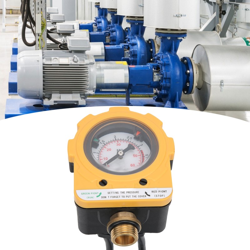 Water Pump Automatic Pressure Controller with NPT4 Thread 1500W 30A