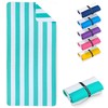 Fit-Flip Beach towel - large microfibre towel - lightweight, compact