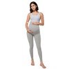 Yvette Maternity Leggings Over The Belly High Waisted Stretch Pregnancy