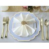 " OCCASIONS " 120 Plates Pack, Heavyweight Disposable Wedding Party
