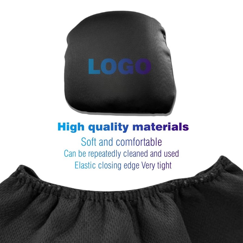 QOMAGO 2PCS Universal Car Headrest Covers Car Seat Head Rest