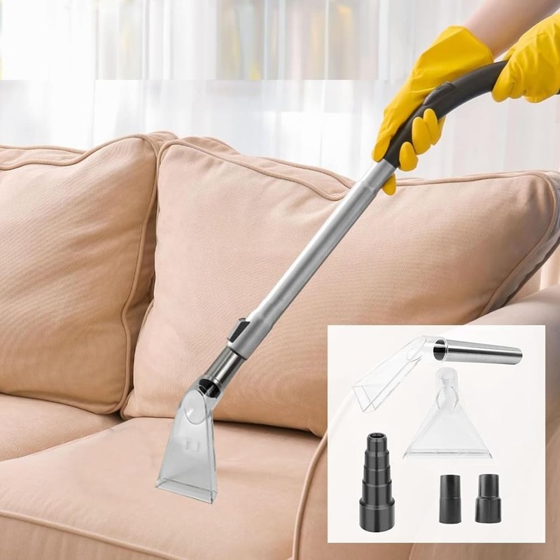 Vacuum Extractor Attachment for Carpet Cleaning and Interior and Car