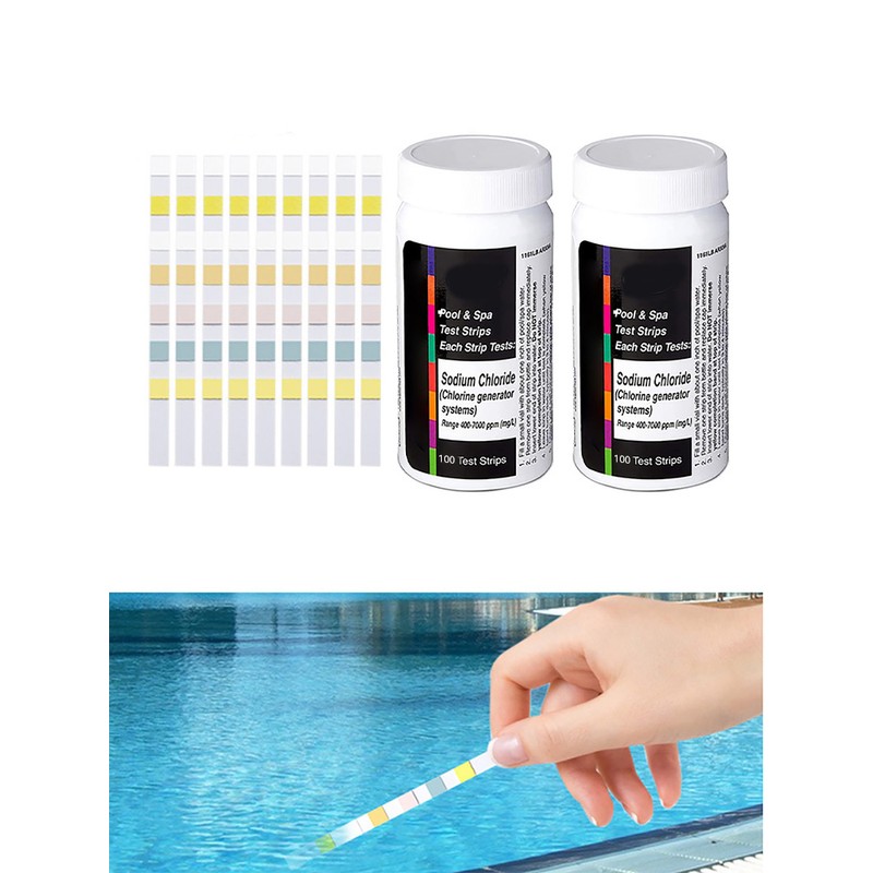 PH Test Strips 7 in 1 Swimming Pool Test Papers