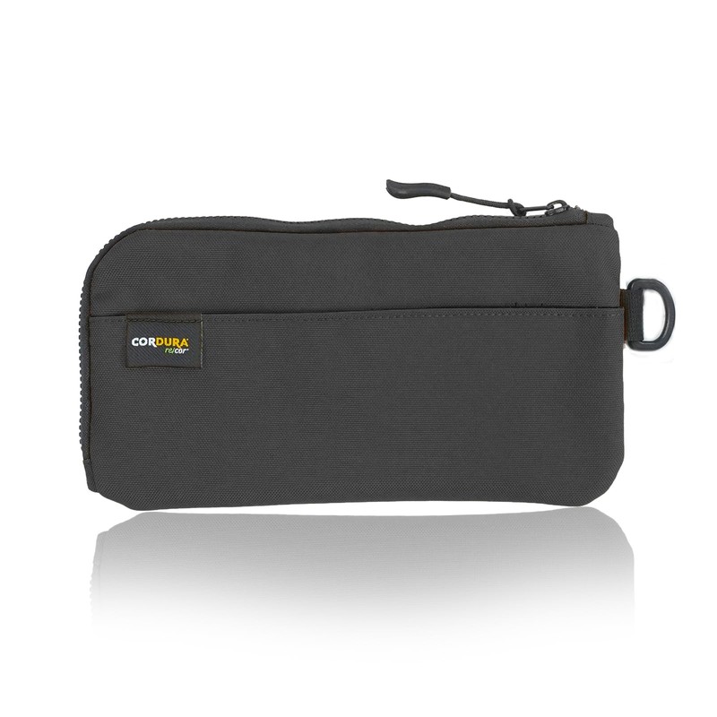 Finplus 0520650 Lee Long Wallet, L-Shaped Zipper, Cordura, Recycled, Bill