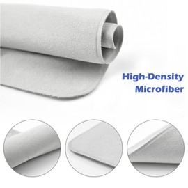 Inscool 2 Pack Polishing Cloth for Apple, Microfiber Cleaning Cloth, Soft and Nonabrasive Material Compatible with Mac and Other Smart Devices Screen