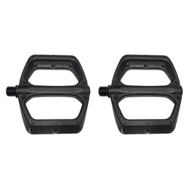 Spank Spoon DC Pedals (Black, 100x105 mm), 20 Preassembled Pins For Added Grip, Pedals for Mountain Biking, Best for ASTM 5, All mountain, Trail, Enduro, free ride, DH, E-Bike, (90x105) KIDS
