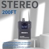 KOMISON UHF Stereo Wireless in Ear Monitor System, Wireless IEM