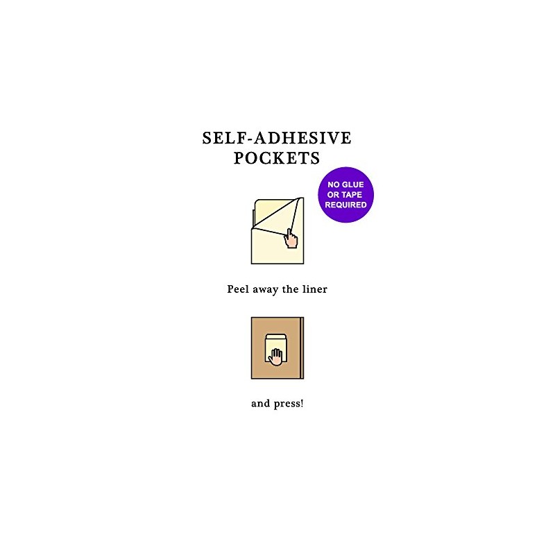 Jot & Mark Library Book Card and Pocket Holder Kit