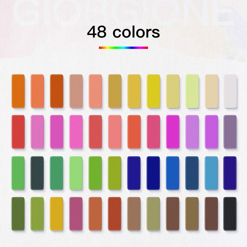 Honmax Watercolour Paint Box, 48 Watercolour Set