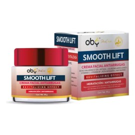 Crema Hidratante Facial Antiedad Acido Hialuronico, Retinol, Niacinamina, Rosa Mosqueta, Oby