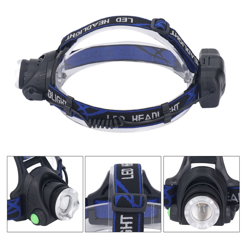 LED Headlamp High Brightness Head Lamp Working Light Adjustable 3