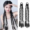 NOELAMOUR Hair Extensions Wig Braid Extensions Twin Tail Kids Hair