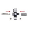 MacWork 2 in 1 Drive Thumbwheel Ratchet & Wobble Socket