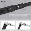 NECILO Push to Open Drawer Runners 300 mm, 45 kg