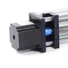 Futchoy 100/200/300mm Linear Axis Actuator 100mm 24V Ball Screw Guide
