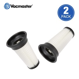 Vacmaster 2 pcs HEPA Filter Washable & Reusable Vacuum Replacement Filter for Stick Vacuum Cleaner fits Model VSD1801