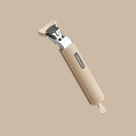 Hot Plate Gripper,Stainless Steel Bowl Clips, Anti-Scalding Gripper Clips Tongs Dish Clamp Holder for Moving Hot Plate or Bowls（Khaki)