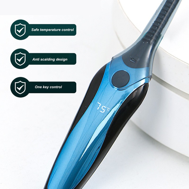 Long Lasting Electric Heated Eyelash Curler 3 Gears Temperature Control