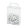 Wedo 901244200 Metal Plastic Coated Paper-Clips, 27 mm, Pack of