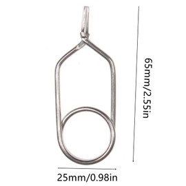 Nanchroadly Fly Fishing Tying Tool Fly Tying Pliers Hackle Pliers for Fly Tying Avid Fly Fishing Enthusiasts