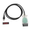 OBD2 Diagnostic Cable for ELS27 Wearproof Scanning Adaptor Replacement for
