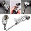 105° Angle Wrench Attachment Adapter, Corner Tool Screw Hub Multi-function