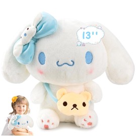 KIEAL 13 in Plush Toys, Anime Plush Kawaii Stuffed Animals Doll, Soft and Adorable Cartoon Pillow for Girls Kids Fans Birthday Present