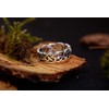 FIONA Celtic Friendship Ring 6mm Celtic Knot Ring 925 Sterling