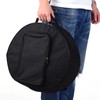 Compact Snare Drum Bag Backpack Case with Shoulder Strap Outside
